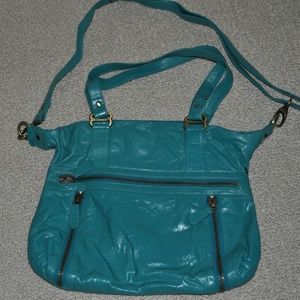 Latico Leather Shoulder Bag - Teal